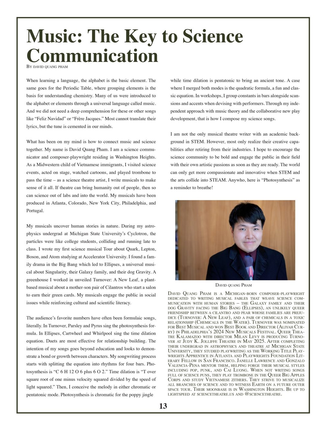 Music: The Key to Science Communication