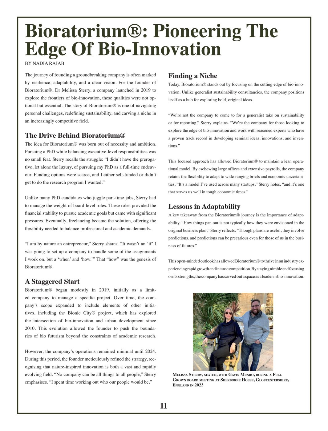 Bioratorium®: Pioneering the Edge of Bio-Innovation