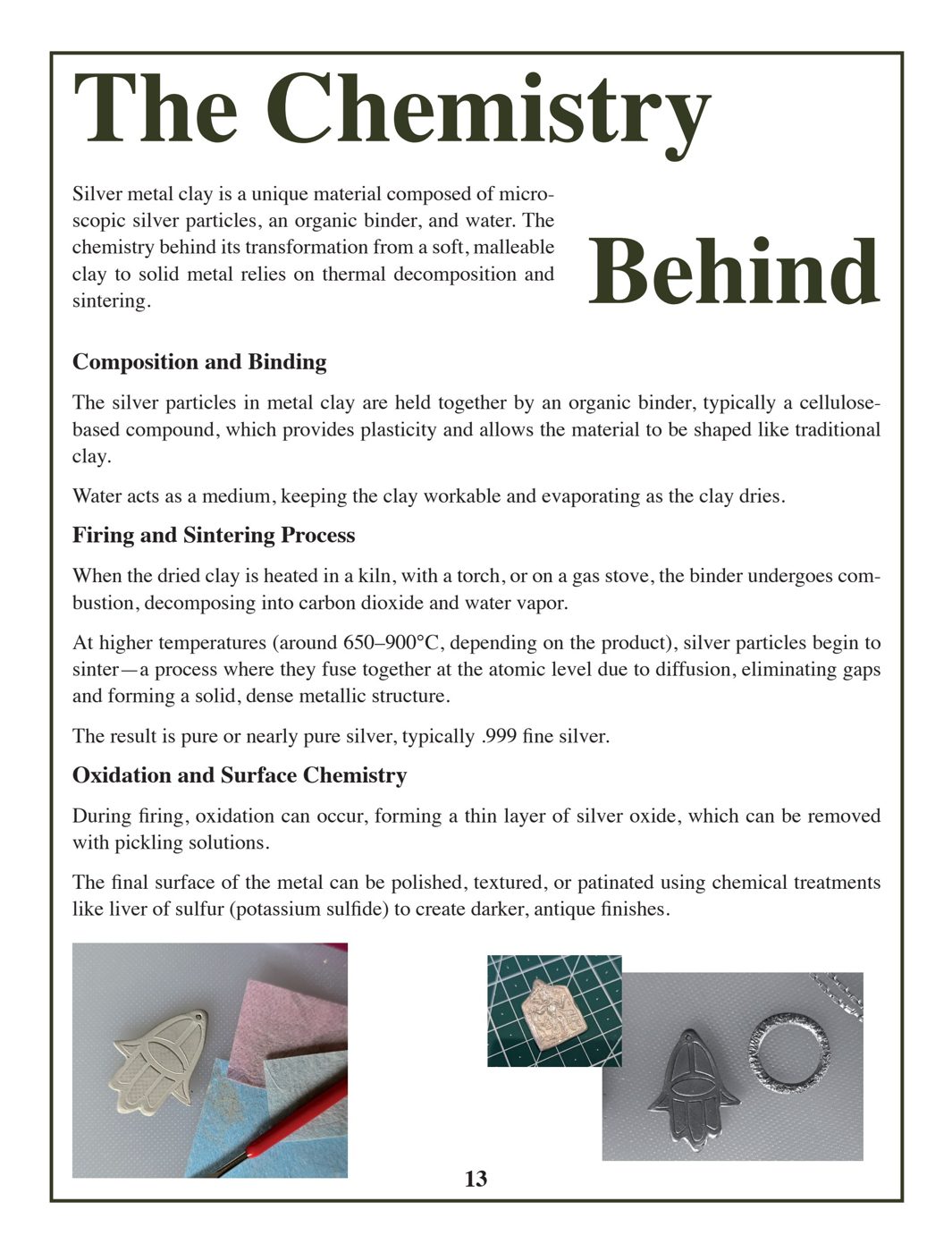 The Chemistry Behind Metal Clay